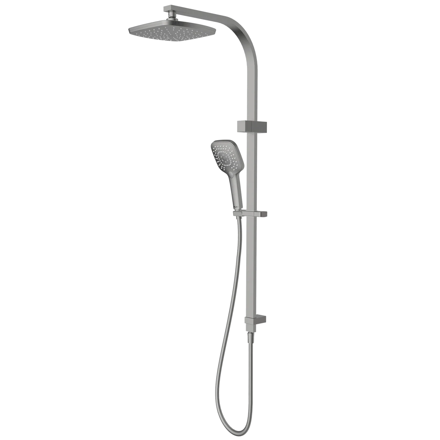 Oliveri Monaco Dual Shower Set Brushed Nickel - Image 3