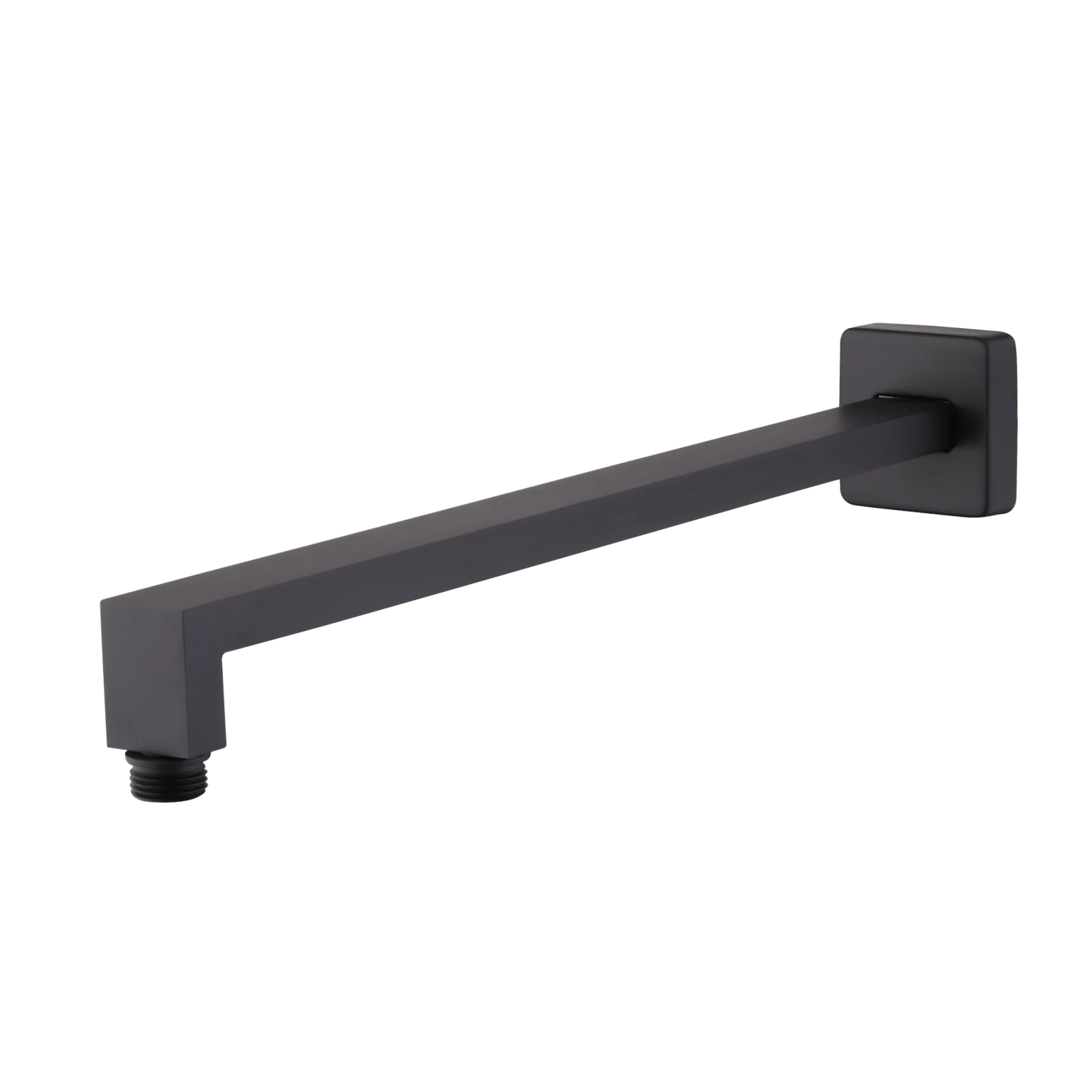 Oliveri Monaco Wall Mounted Shower Arm Matte Black - Image 3