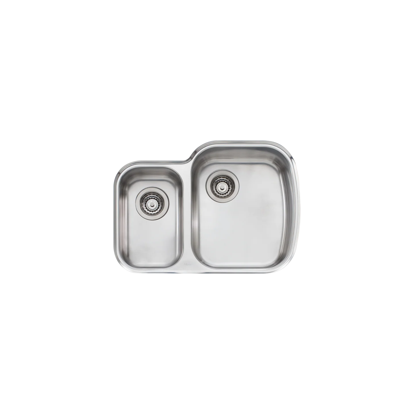 Oliveri Monet 1 And 1/2 Bowl Right Undermount Sink Stainless Steel - Image 3