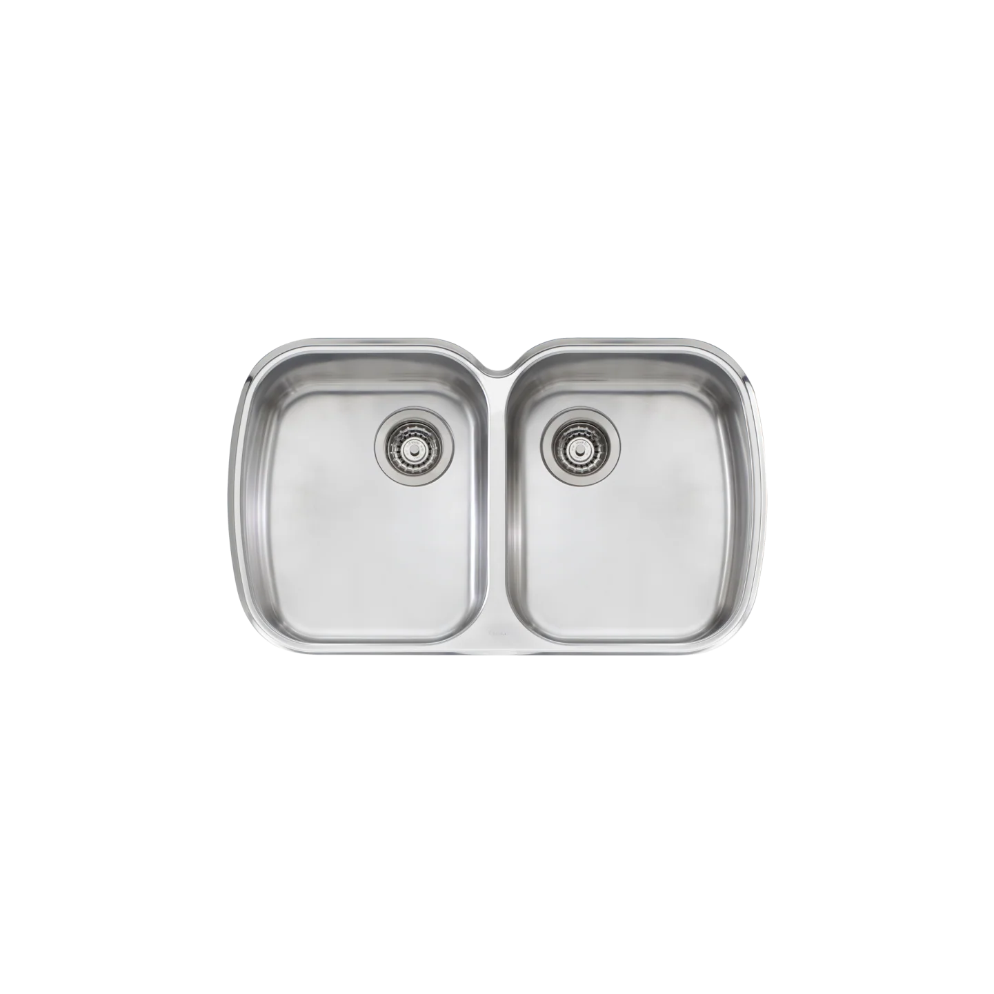 Oliveri Monet Double Bowl Undermount Sink Stainless Steel