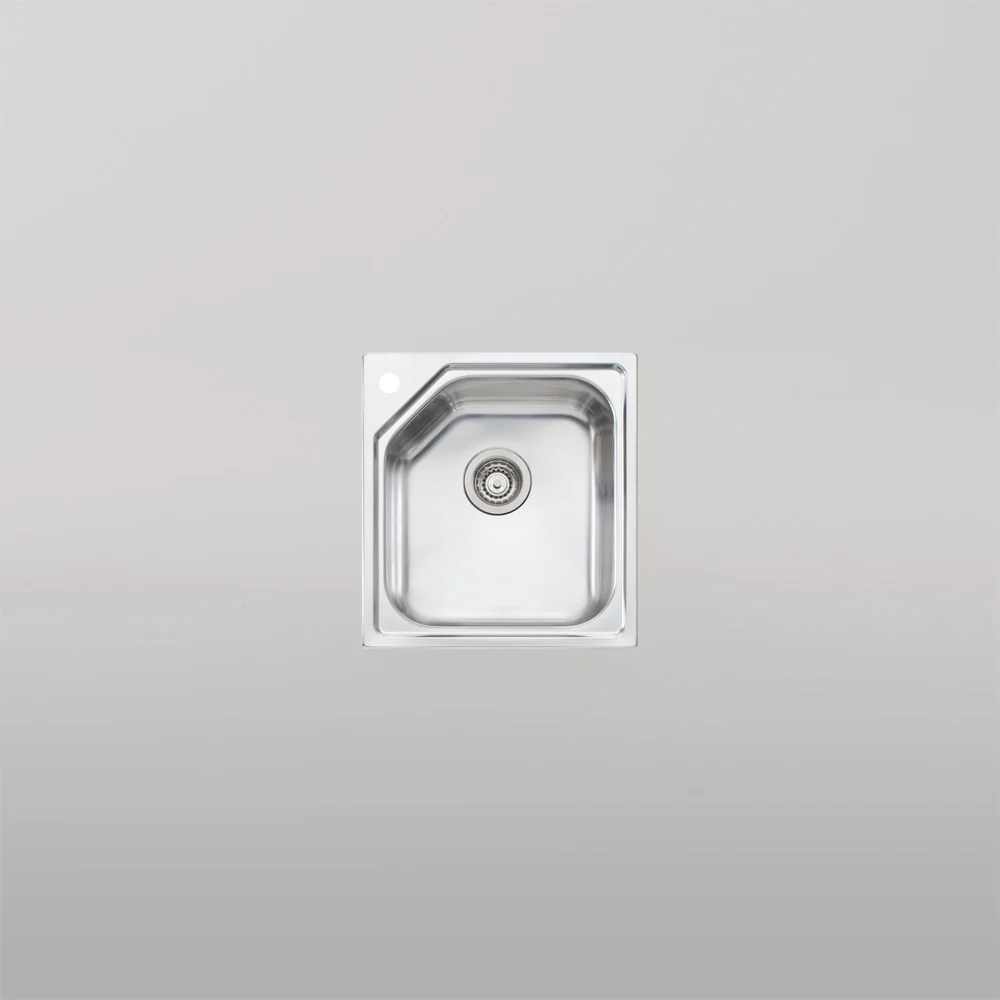 Oliveri Nu-Petite Standard Bowl Topmount Sink Stainless Steel - Image 2