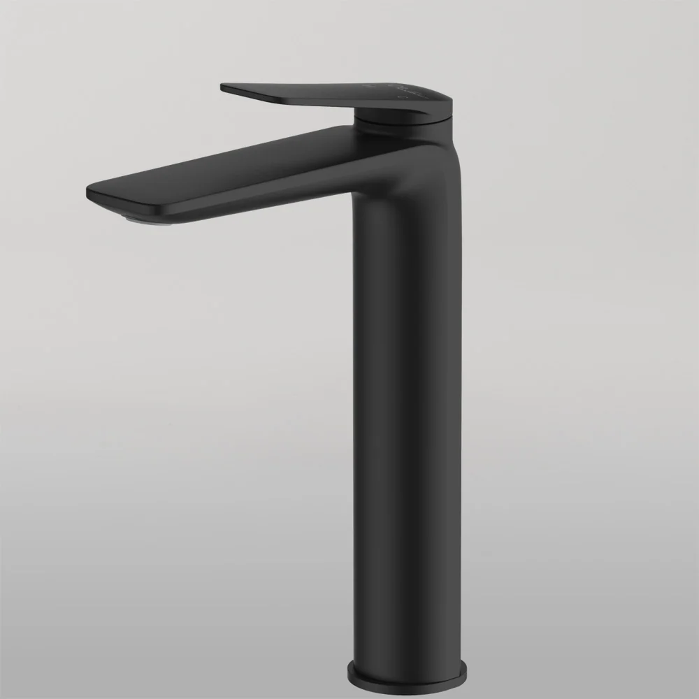 Oliveri Paris Tower Basin Mixer Matte Black Lead Free - Image 2