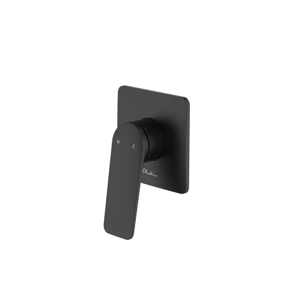 Oliveri Paris Wall Mixer Complete Kit Matte Black Lead Free - Image 3