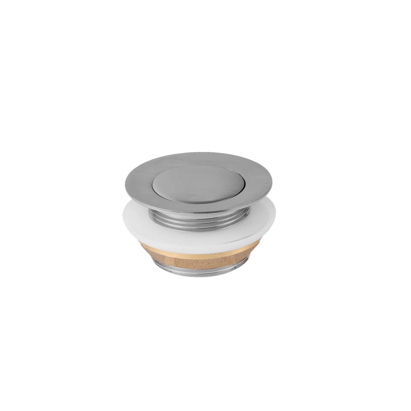 Oliveri Pop-Up Bath Waste Brushed Nickel - Image 3