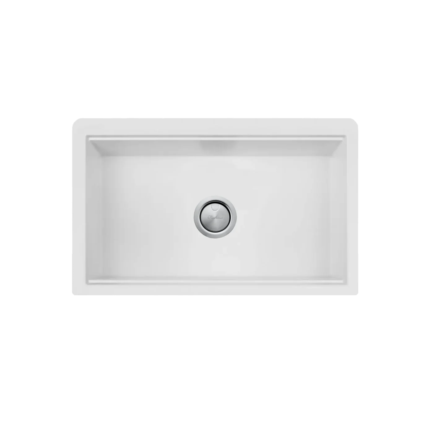 Oliveri Santorini Farmhouse Undermount Sink White - Image 3