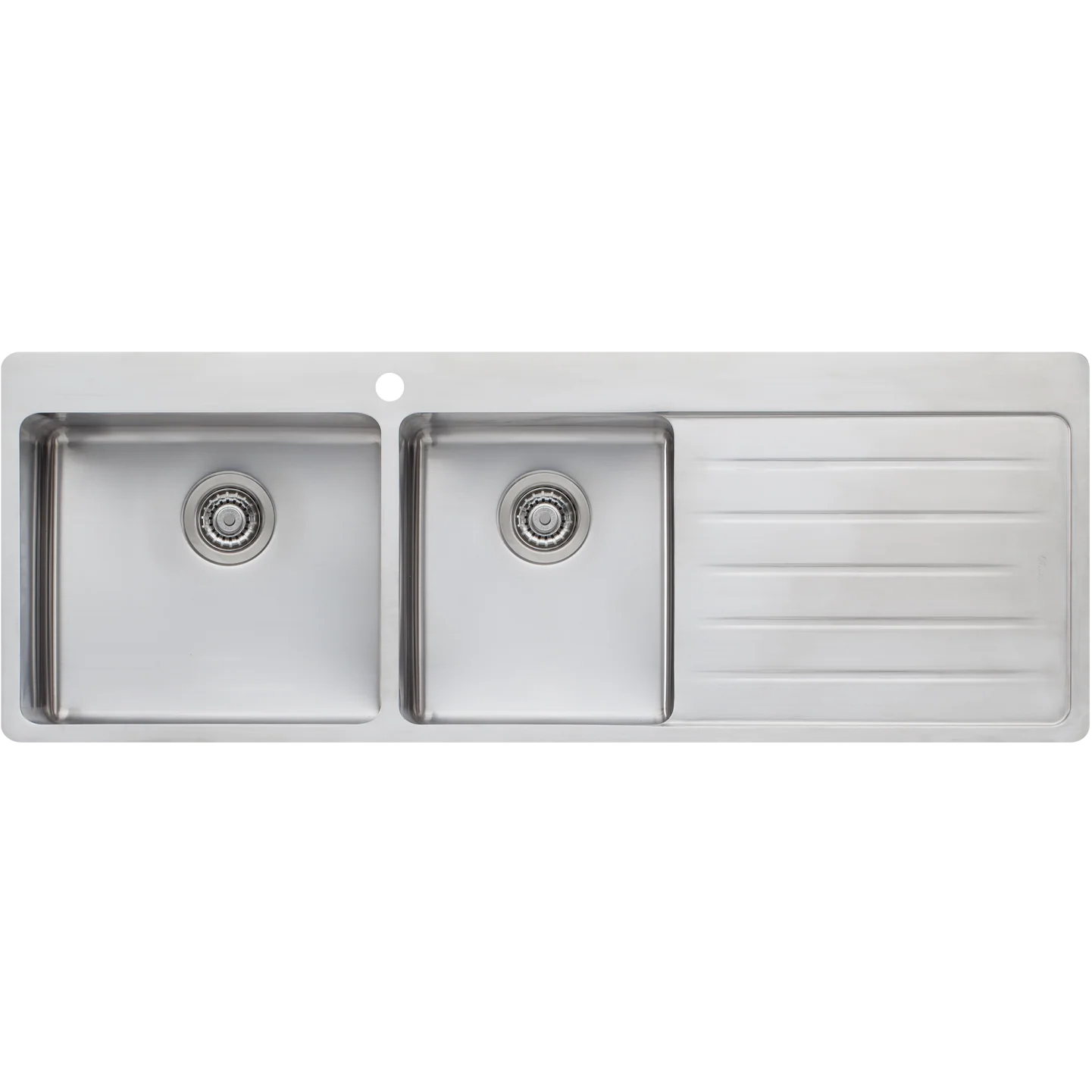 Oliveri Sonetto 1 And 3/4 Bowl Topmount Sink With Right Drainboard Stainless Steel - Image 3