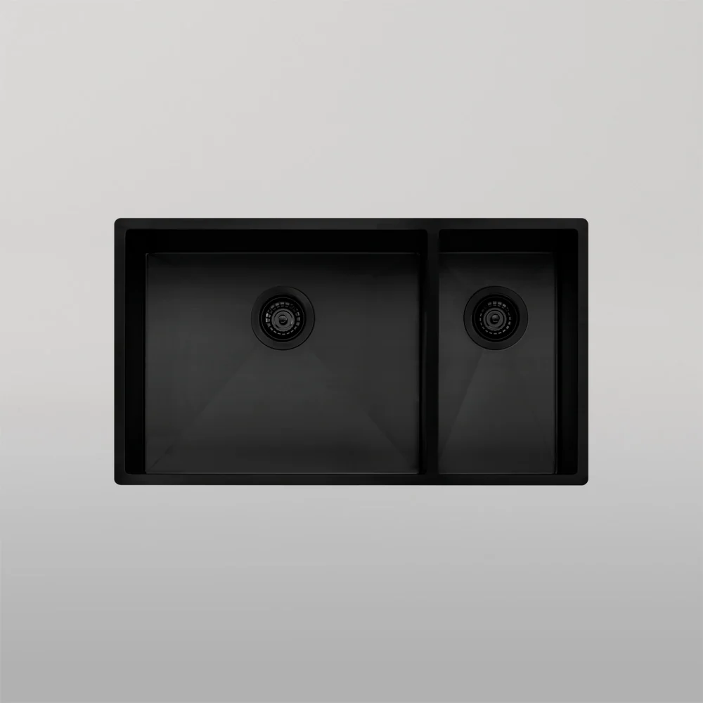 Oliveri Spectra 1 And 1/2 Bowl Sink Black - Image 2