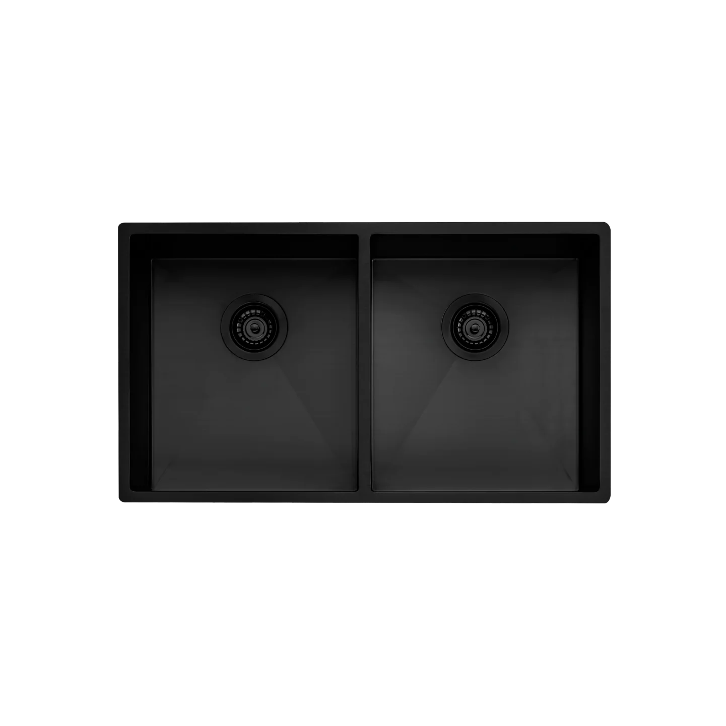 Oliveri Spectra Double Bowl Sink Black - Image 3