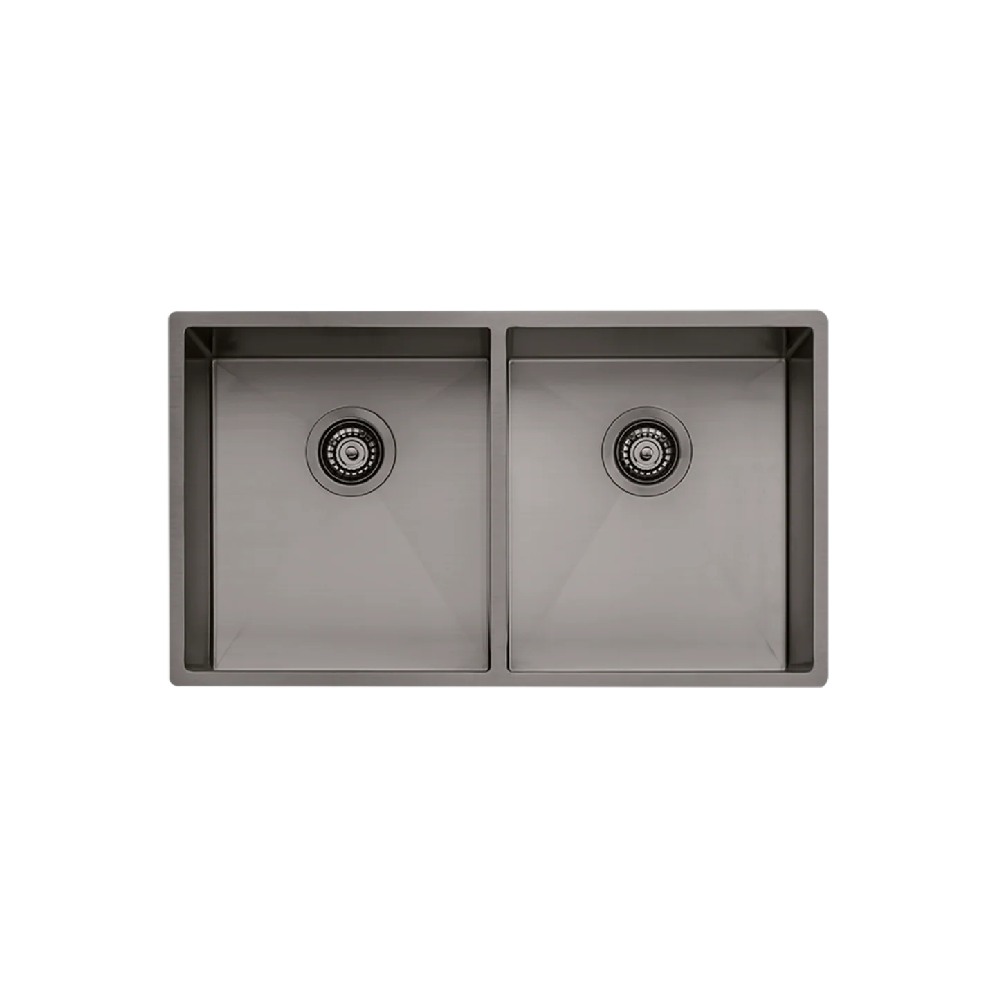 Oliveri Spectra Double Bowl Sink Gunmetal - Image 3