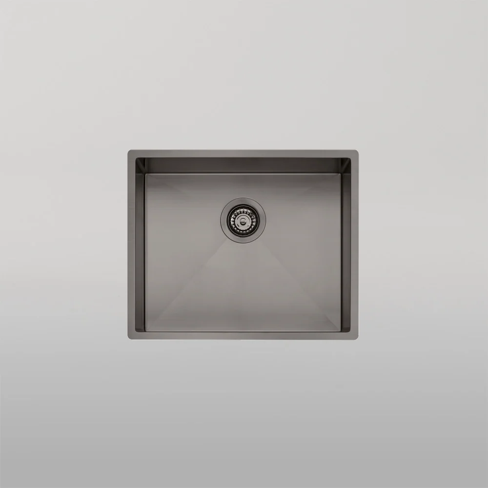 Oliveri Spectra Single Bowl Sink Gunmetal - Image 2