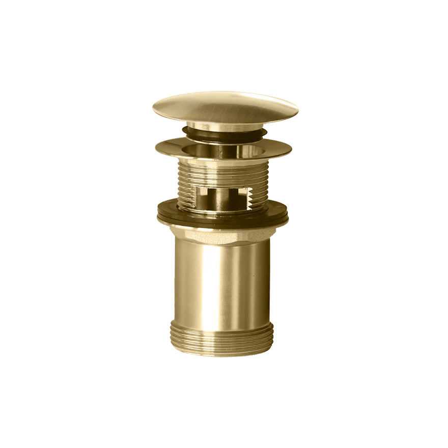 Oliveri Universal Pop Up Plug And Waste Classic Gold - Image 3