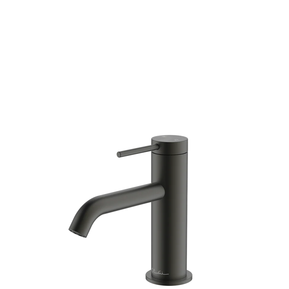 Oliveri Venice Basin Mixer Curved Gunmetal Lead Free
