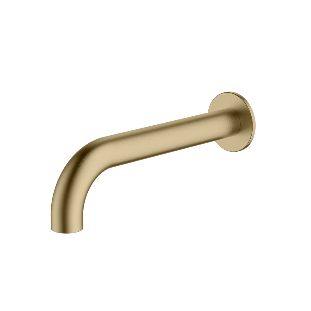 Oliveri Venice Spout 200mm Curved Classic Gold Lead Free - Image 3