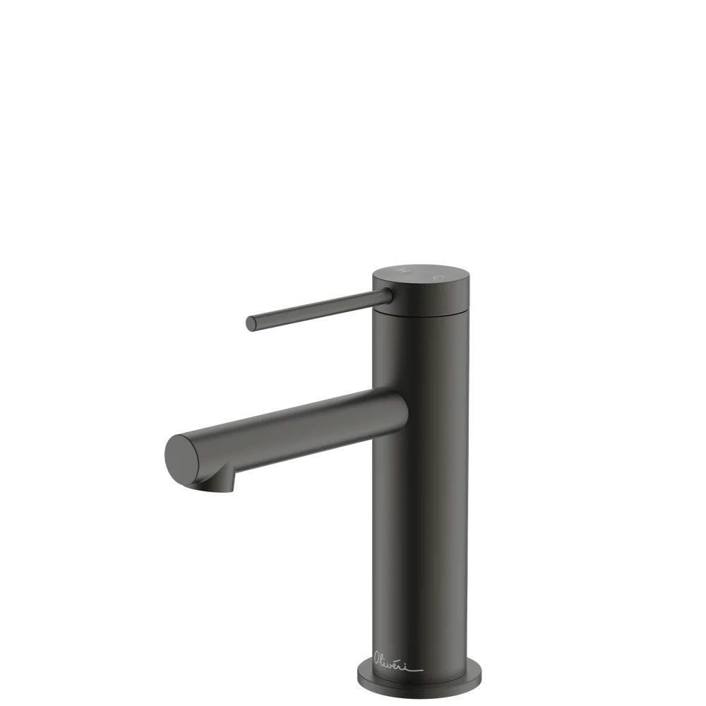 Oliveri Venice Straight Basin Mixer Gunmetal Lead Free - Image 3