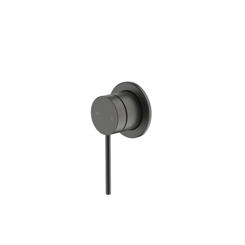 Oliveri Venice Straight Wall Mixer Complete Kit Gunmetal Lead Free