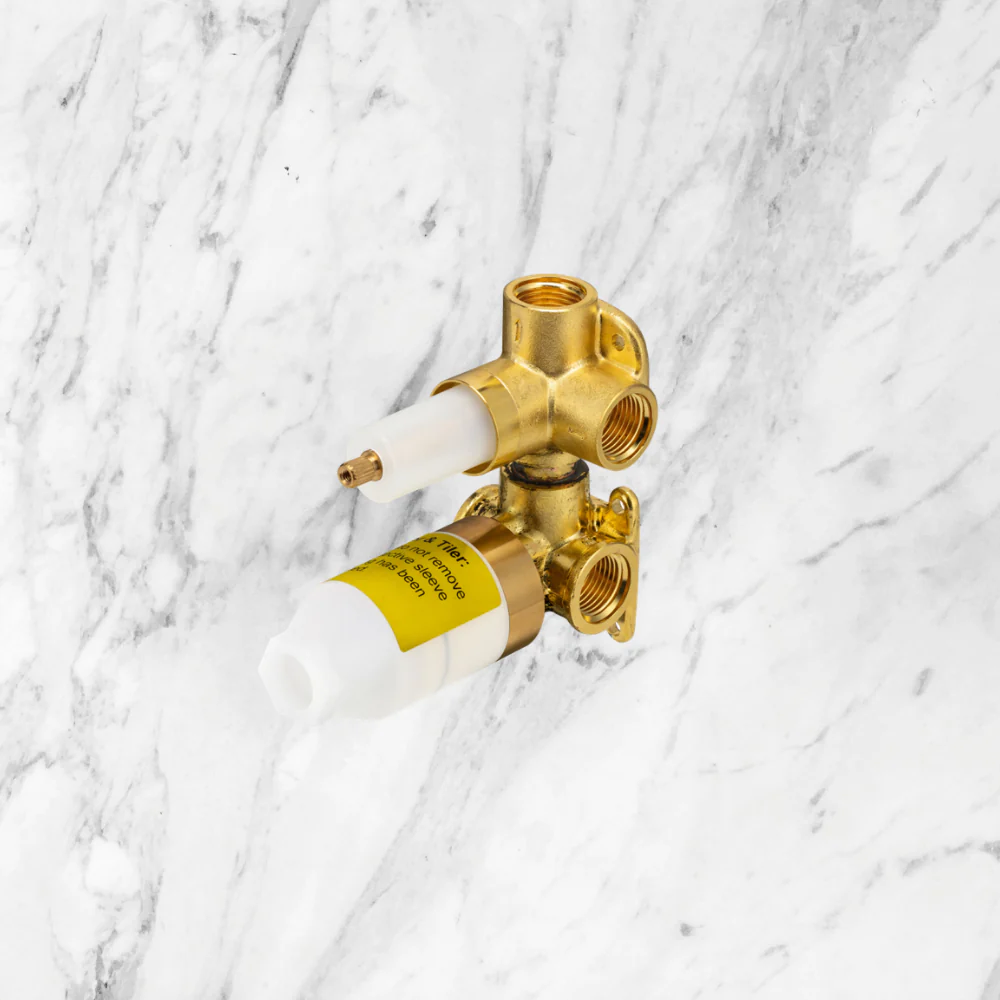 Oliveri Verona Wall Mixer With Diverter Inwall Body Only Lead Free - Image 2