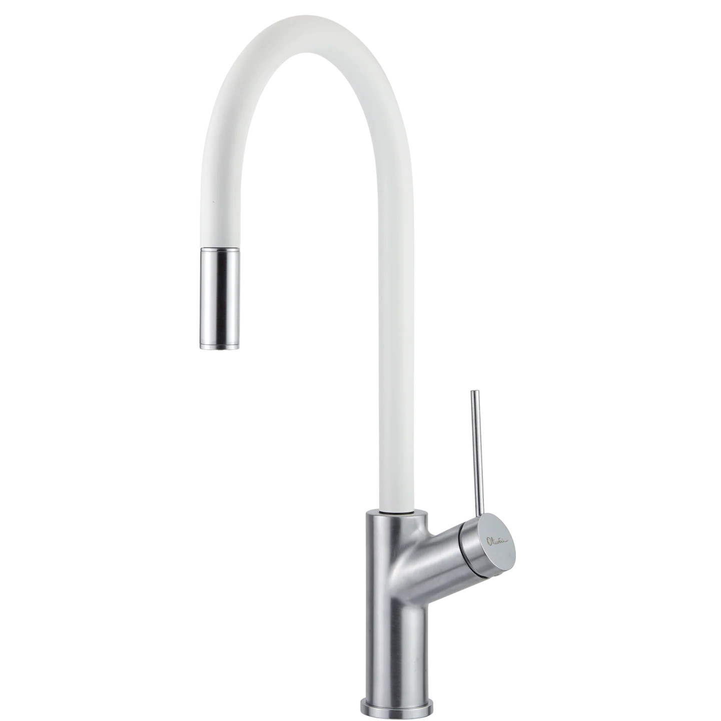 Oliveri Vilo Pull Out Mixer White - Image 3