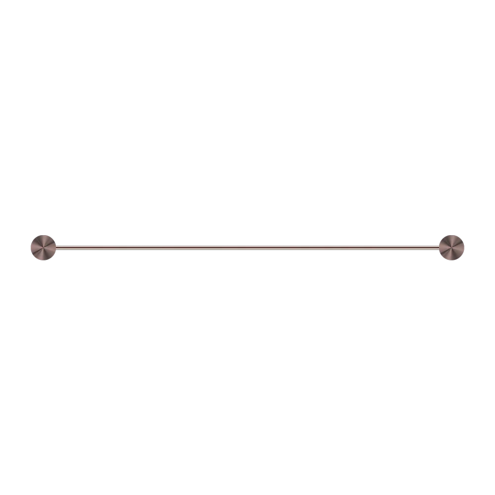 Nero Opal Double Towel Rail 600mm Brushed Bronze - Image 4