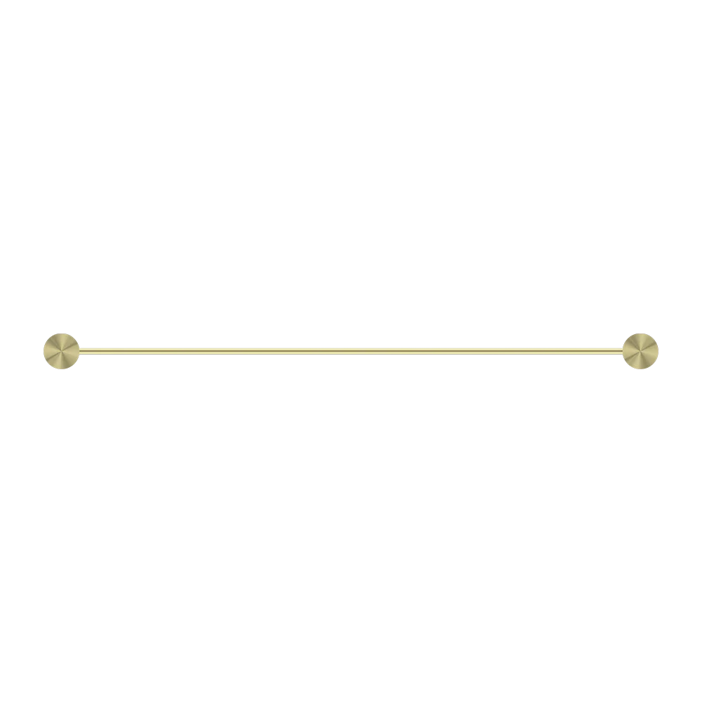 Nero Opal Double Towel Rail 600mm Brushed Gold - Image 4