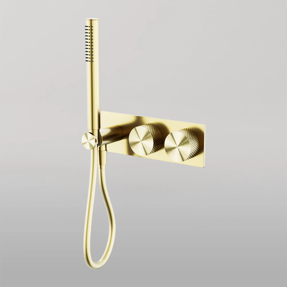 Nero Opal Progressive Shower System Brushed Gold - Image 2