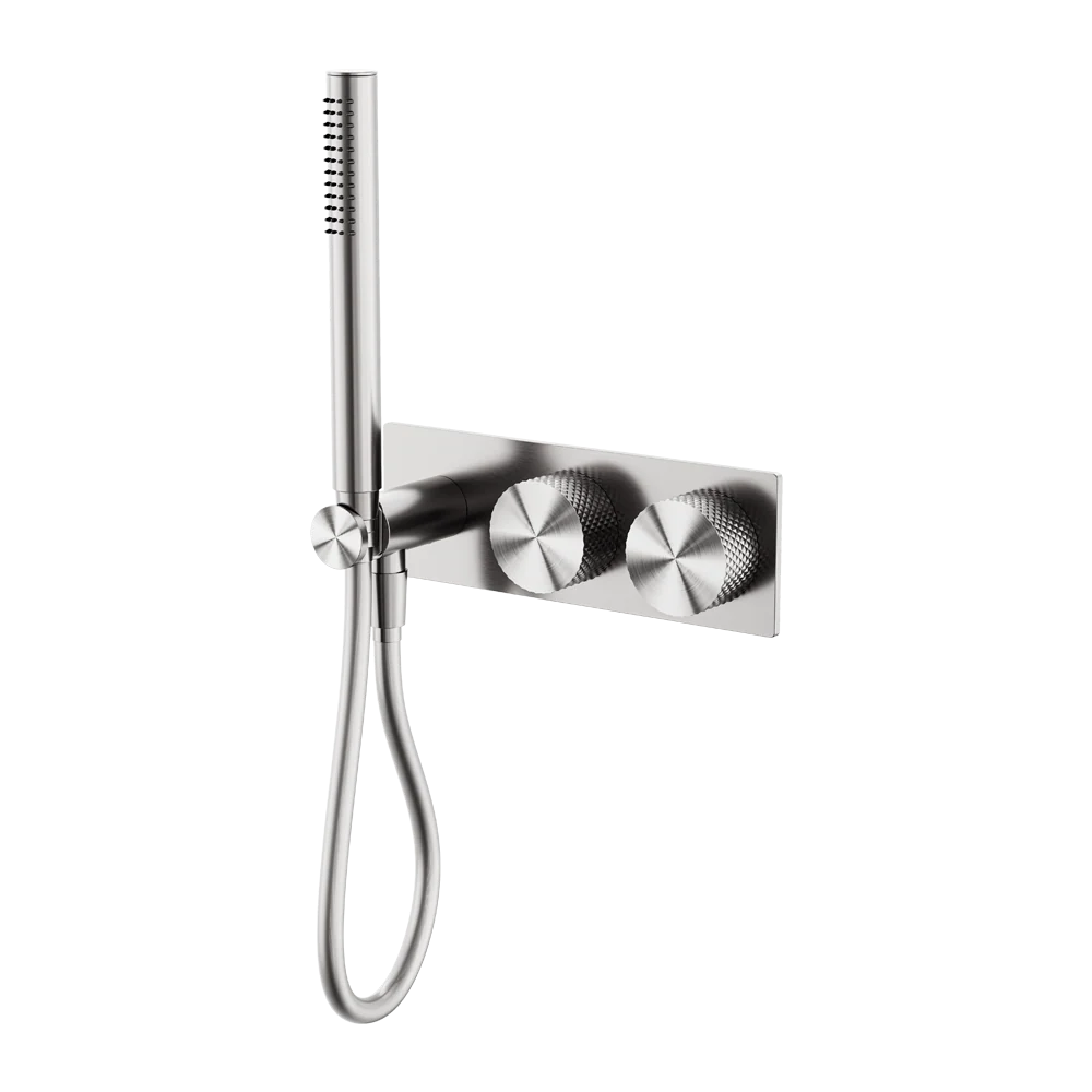 Nero Opal Progressive Shower System Brushed Nickel