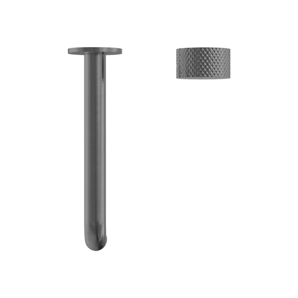 Nero Opal Progressive Wall Basin/Bath Set 230mm Spout Graphite - Image 4