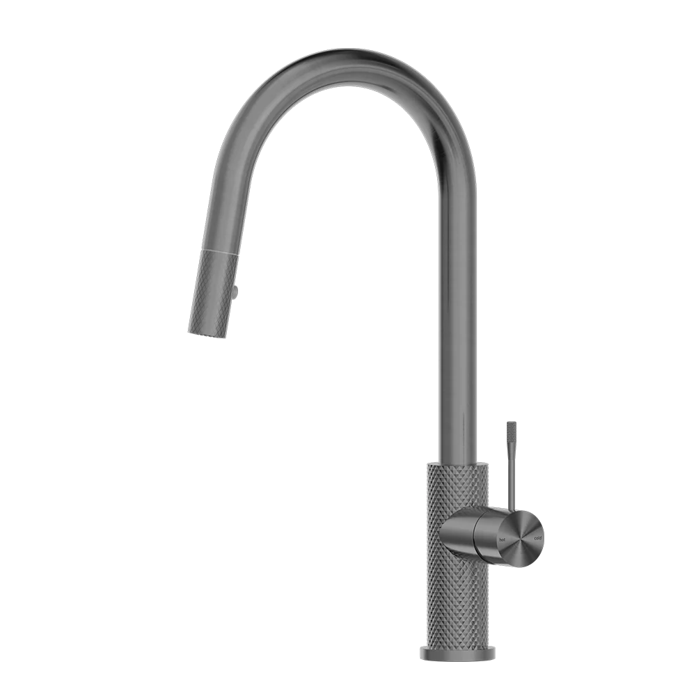 Nero Opal Pull-Out Sink Mixer Graphite - Image 3