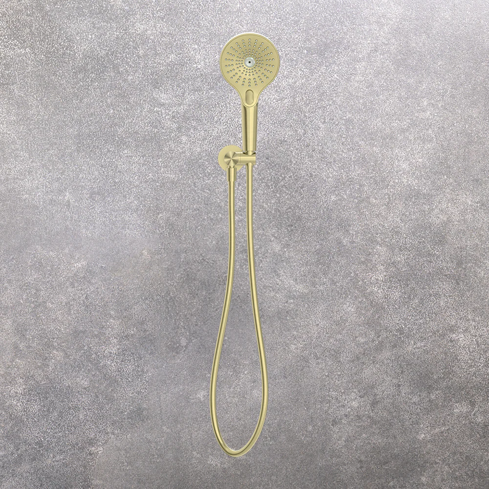 Nero Opal Shower Bracket Brushed Gold - Image 2