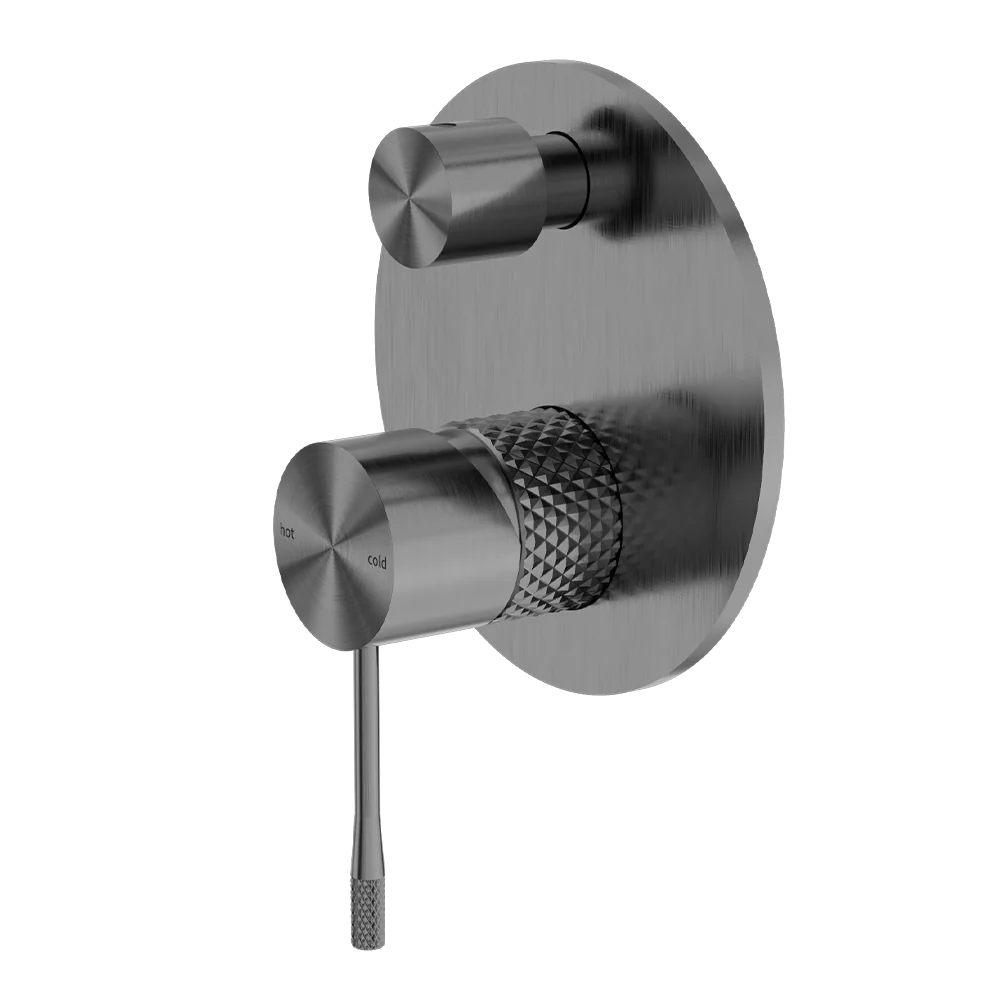 Nero Opal Shower Mixer with Divertor Graphite - Image 3