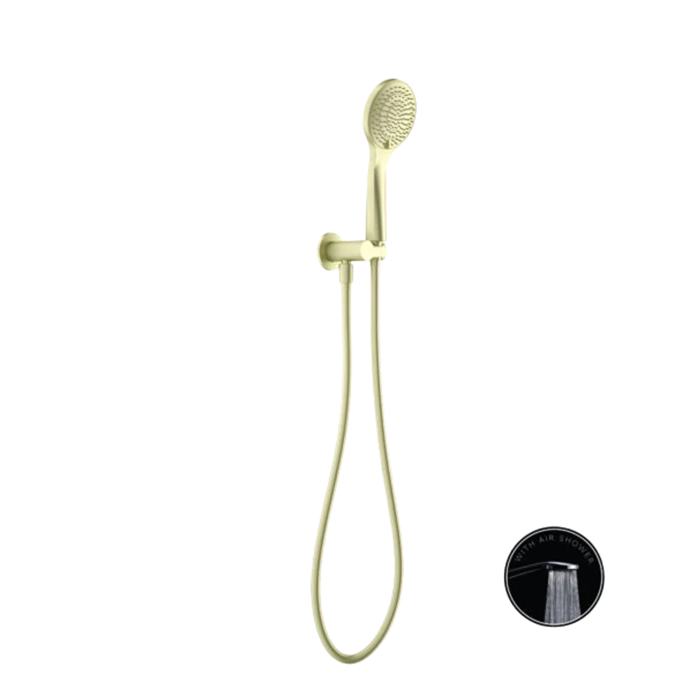 Nero Opal Shower On Bracket With Air Shower Brushed Gold - Image 3
