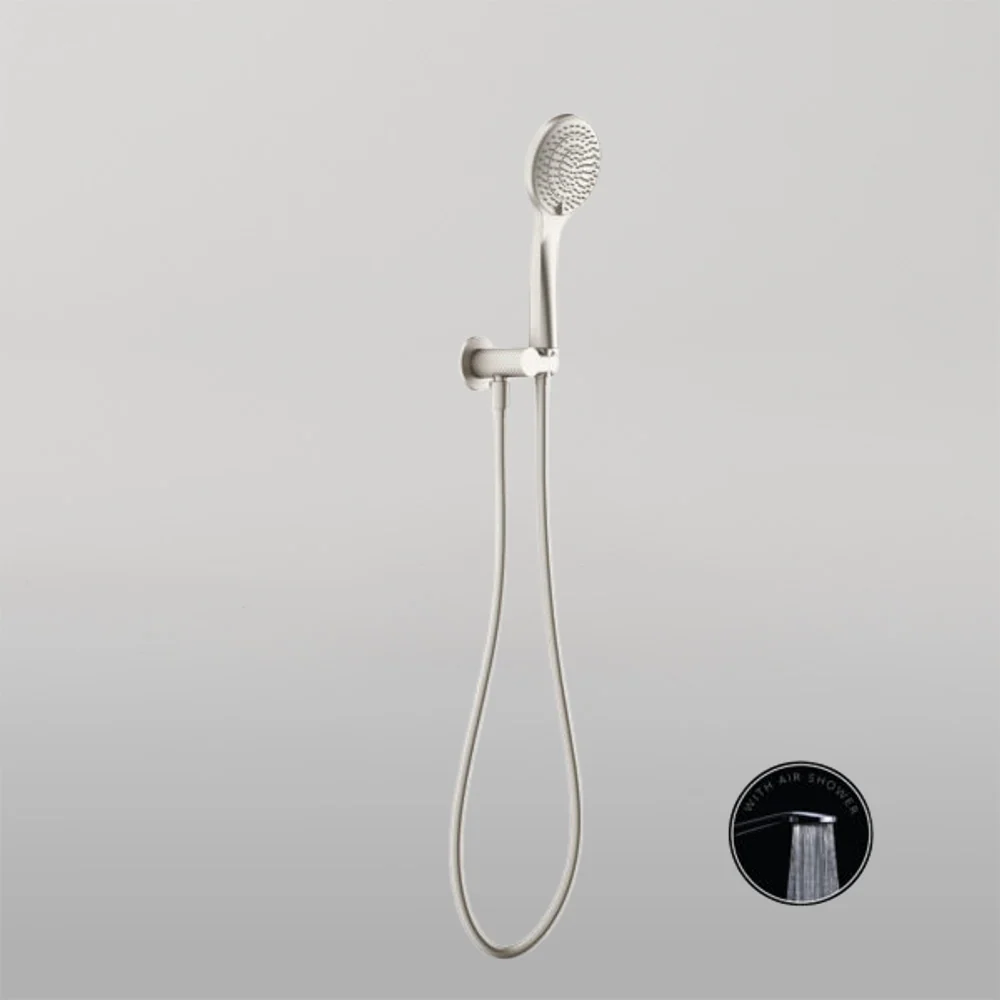 Nero Opal Shower On Bracket With Air Shower Brushed Nickel - Image 2