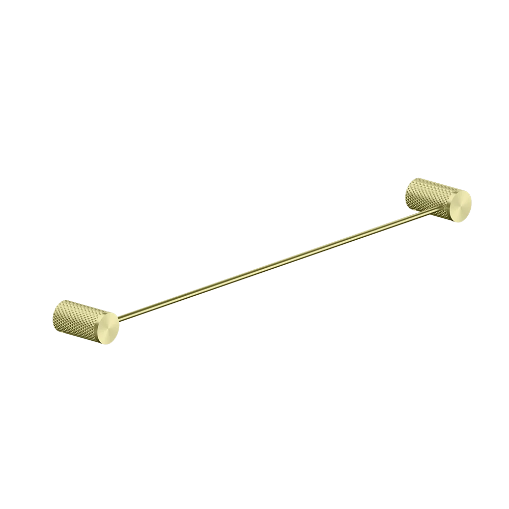 Nero Opal Single Towel Rail 600mm Brushed Gold - Image 3