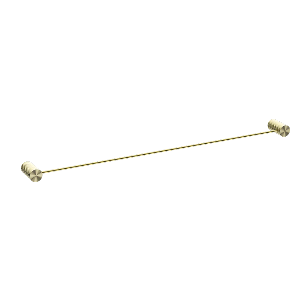 Nero Opal Single Towel Rail 800mm Brushed Gold - Image 3