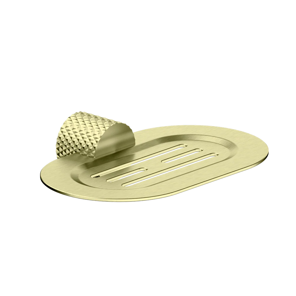 Nero Opal Soap Dish Holder Brushed Gold - Image 3
