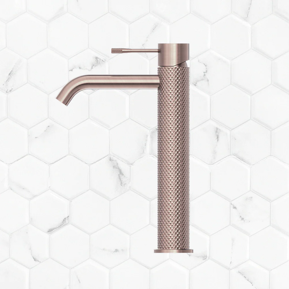 Nero Opal Tall Basin Mixer Brushed Bronze - Image 2