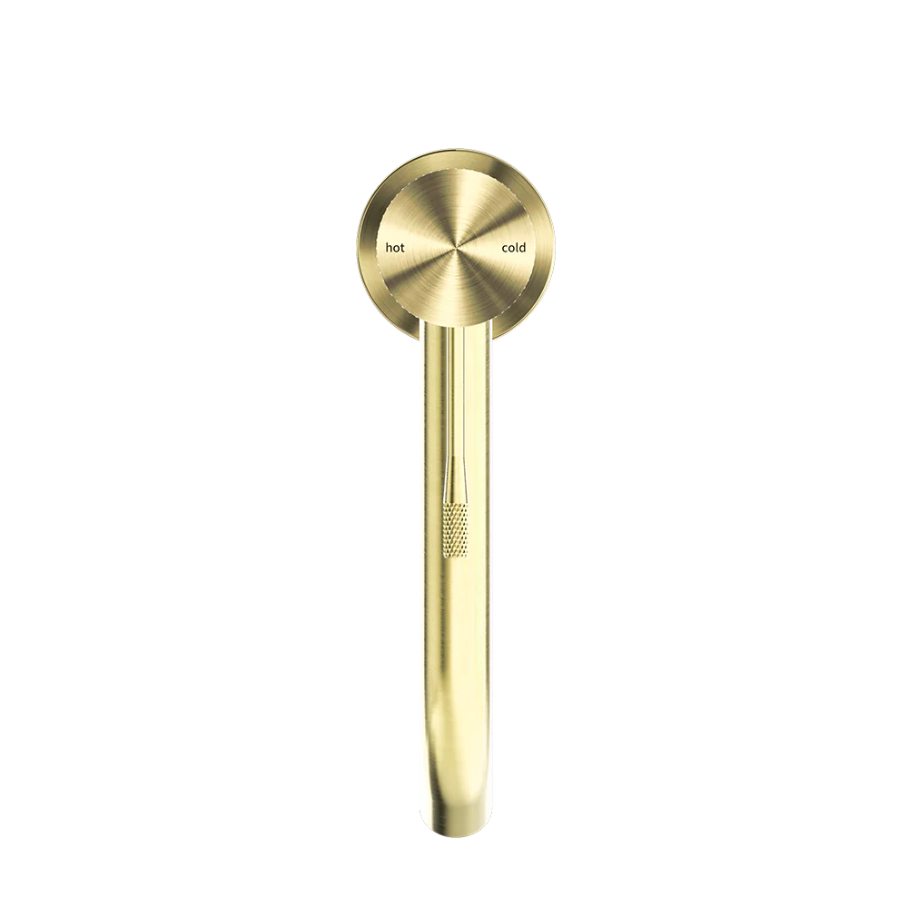 Nero Opal Tall Basin Mixer Brushed Gold - Image 4