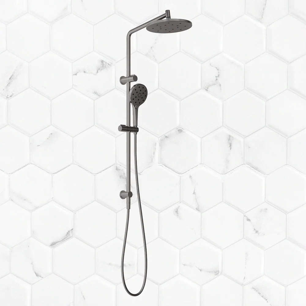Phoenix Ormond Twin Shower Brushed Carbon - Image 2