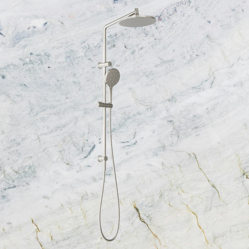 Phoenix Ormond Twin Shower Brushed Nickel - Image 2
