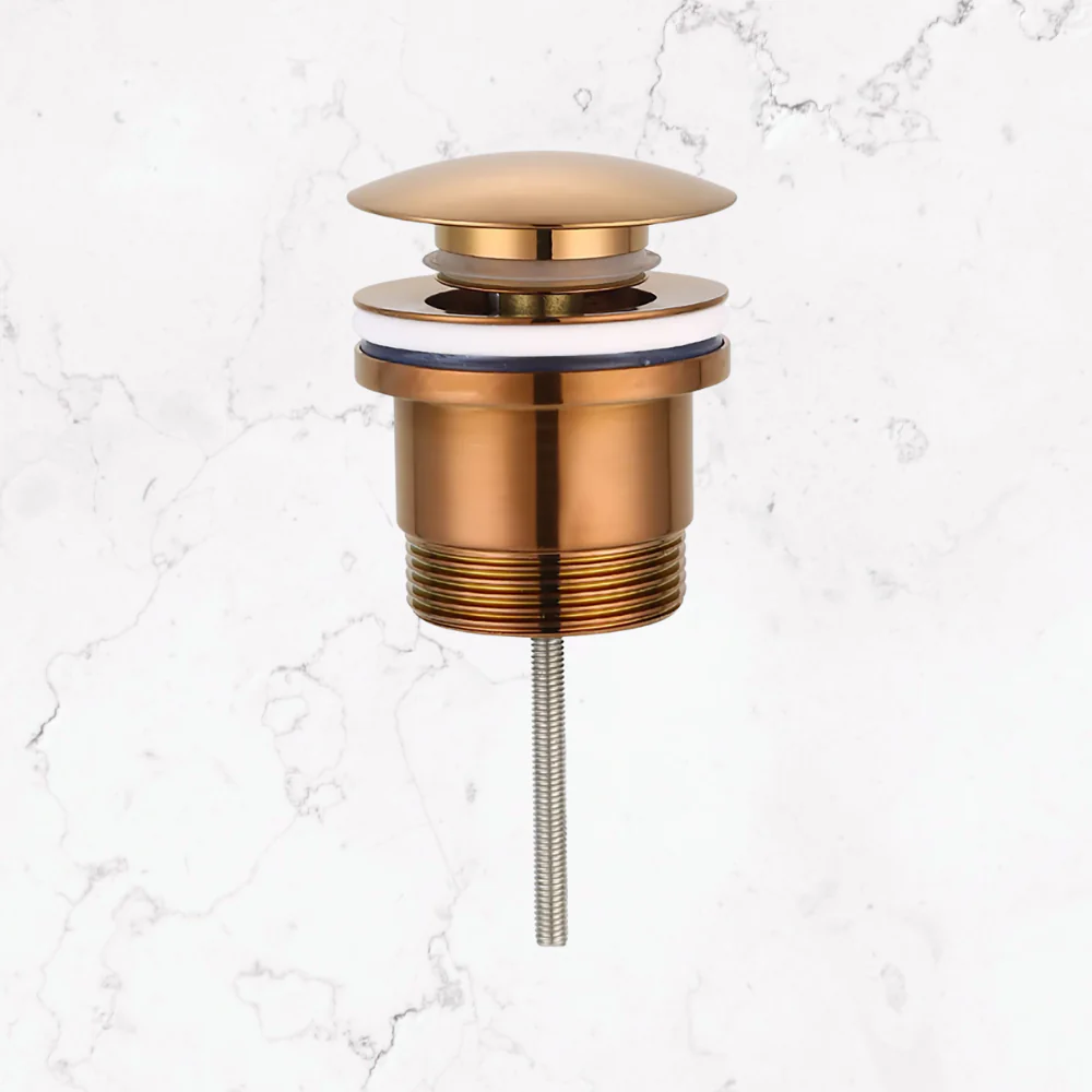 Otti 32mm/40mm Universal Pop Up / Pullout Waste Rose Gold - Image 2