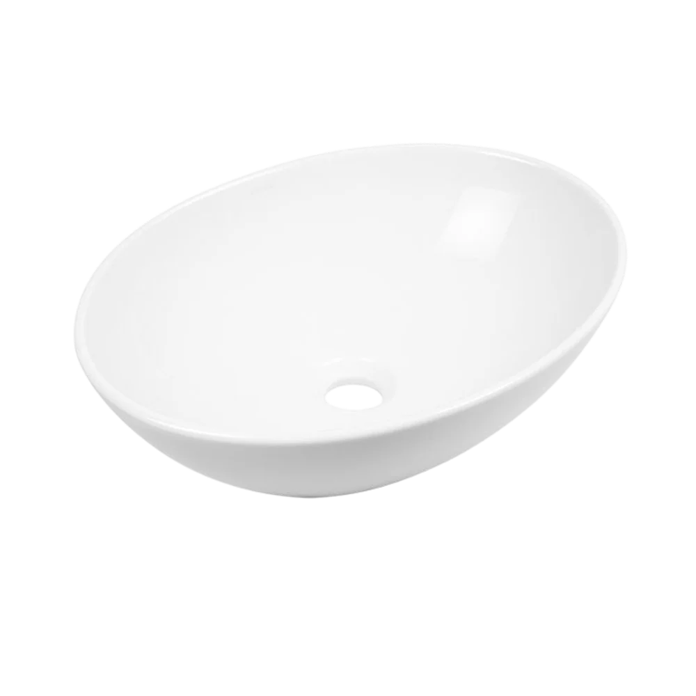 Otti Artis Oval 400x345mm Basin Gloss White - Image 3