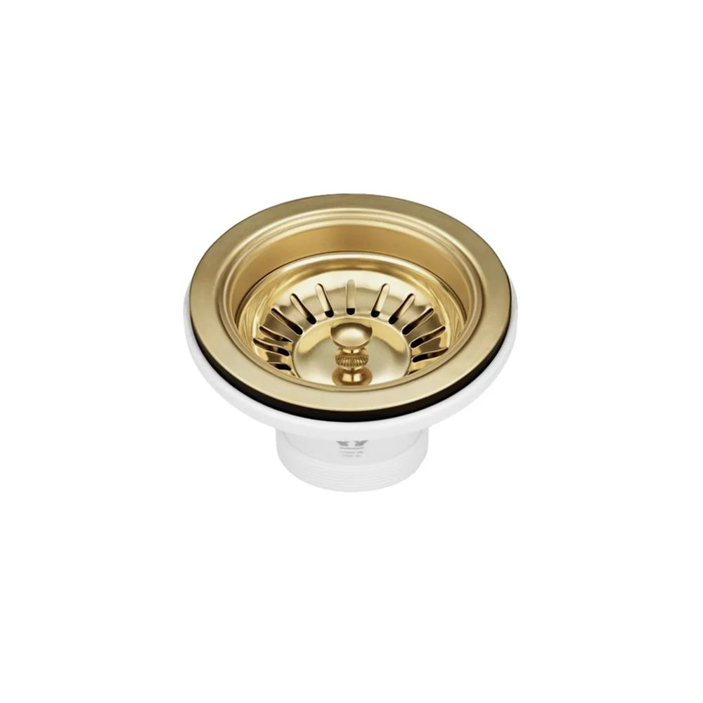 Otti Axon Sink 520x440mm Brushed Gold - Image 5