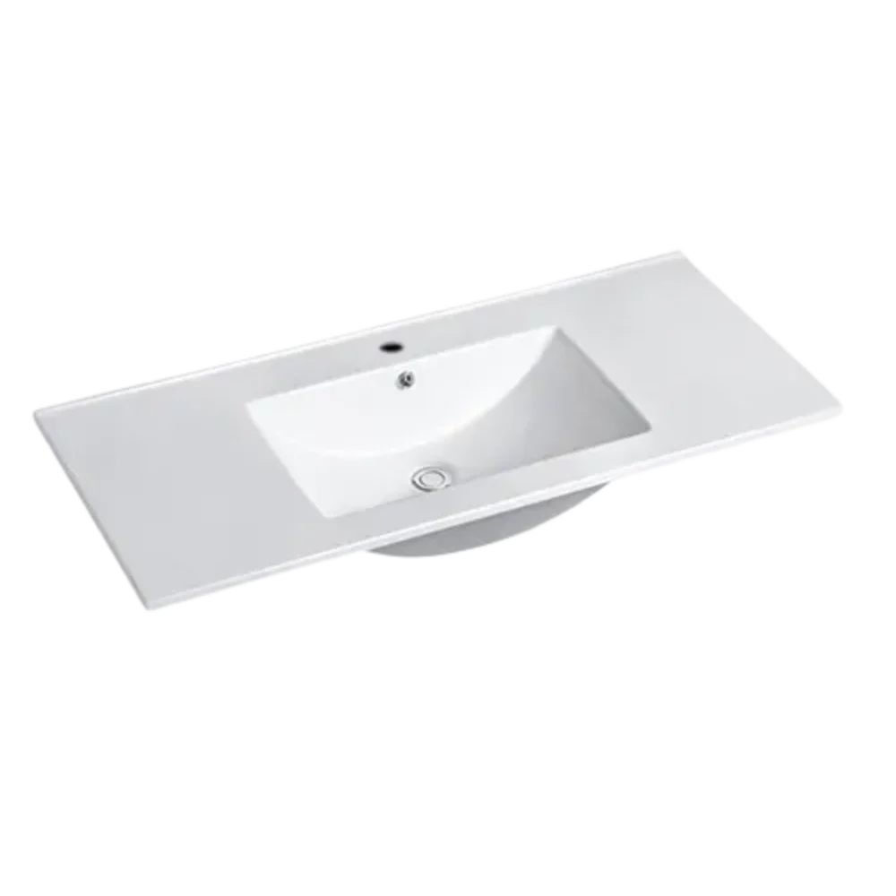 Otti Byron 900mm Black Oak Wall Hung Vanity - Image 4