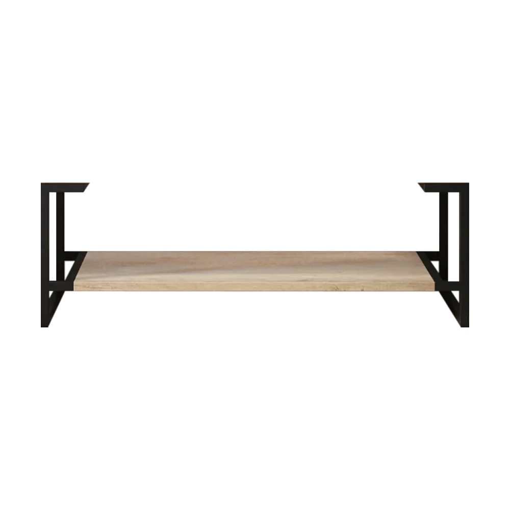 Otti Byron Leg with Shelf 1200x450 (Leg Only) Natural Oak