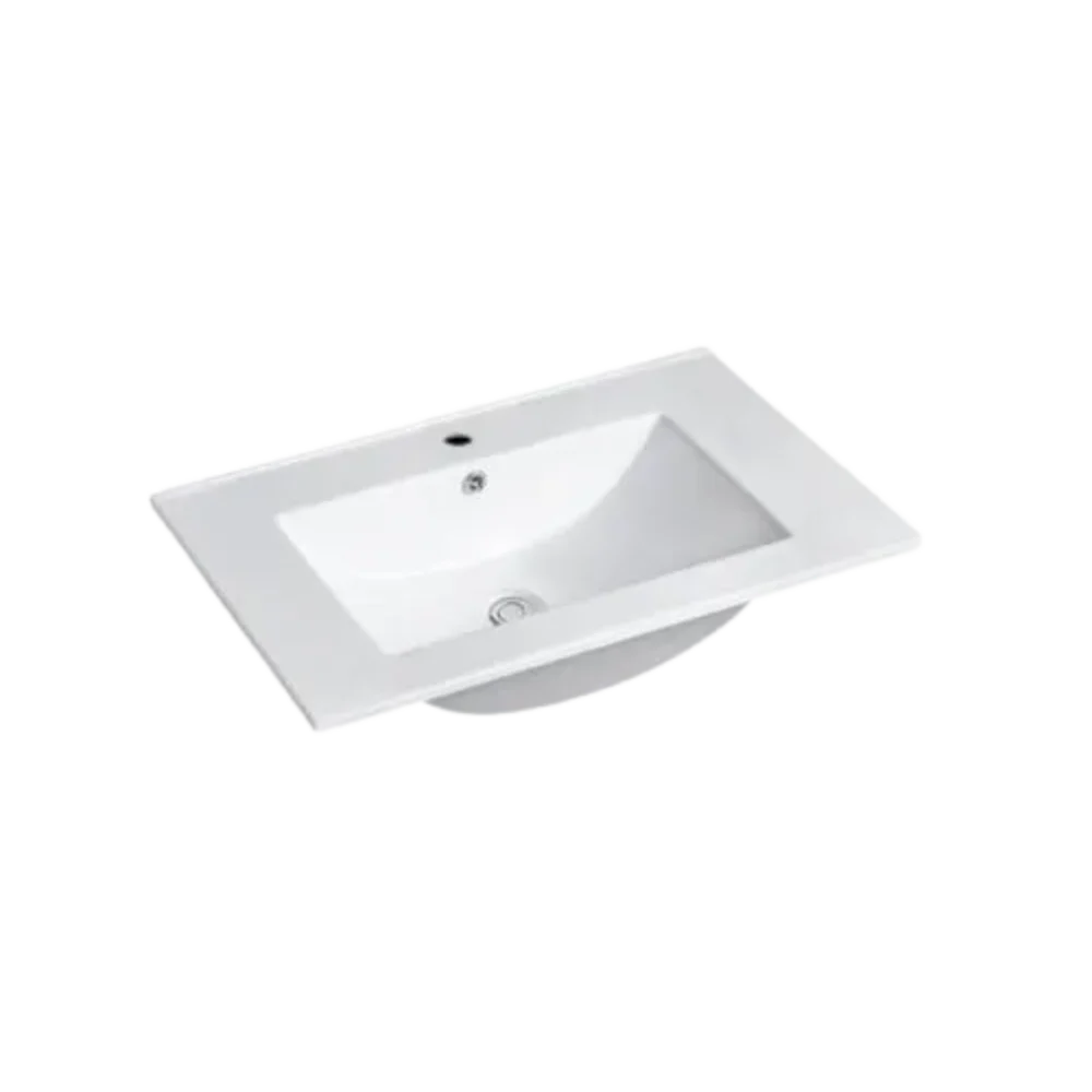 Otti Hampton Mark II 600mm Satin White Wall Hung Vanity - Image 4