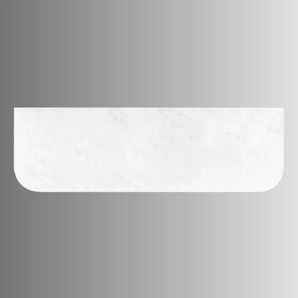 Otti Havana 1800mm Solid Surface Top No Hole Cloudy Carrara - Image 2