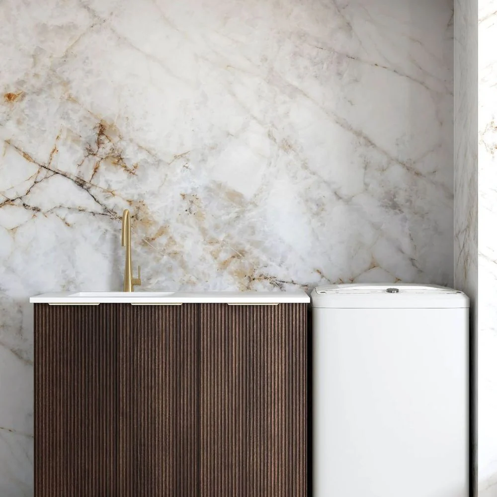 Otti Havana Sable Walnut Laundry Base Cabinet 1060mm - Image 8