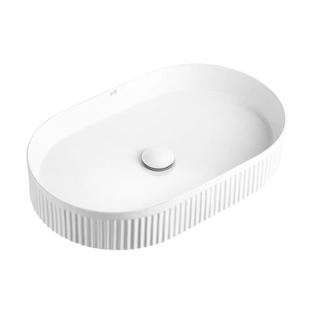Otti Kensington Oval 560x350mm Basin Matte White