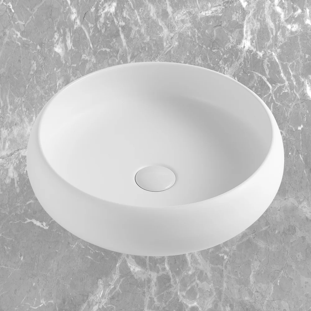 Otti Laguna 415x415mm Basin Matte White - Image 2