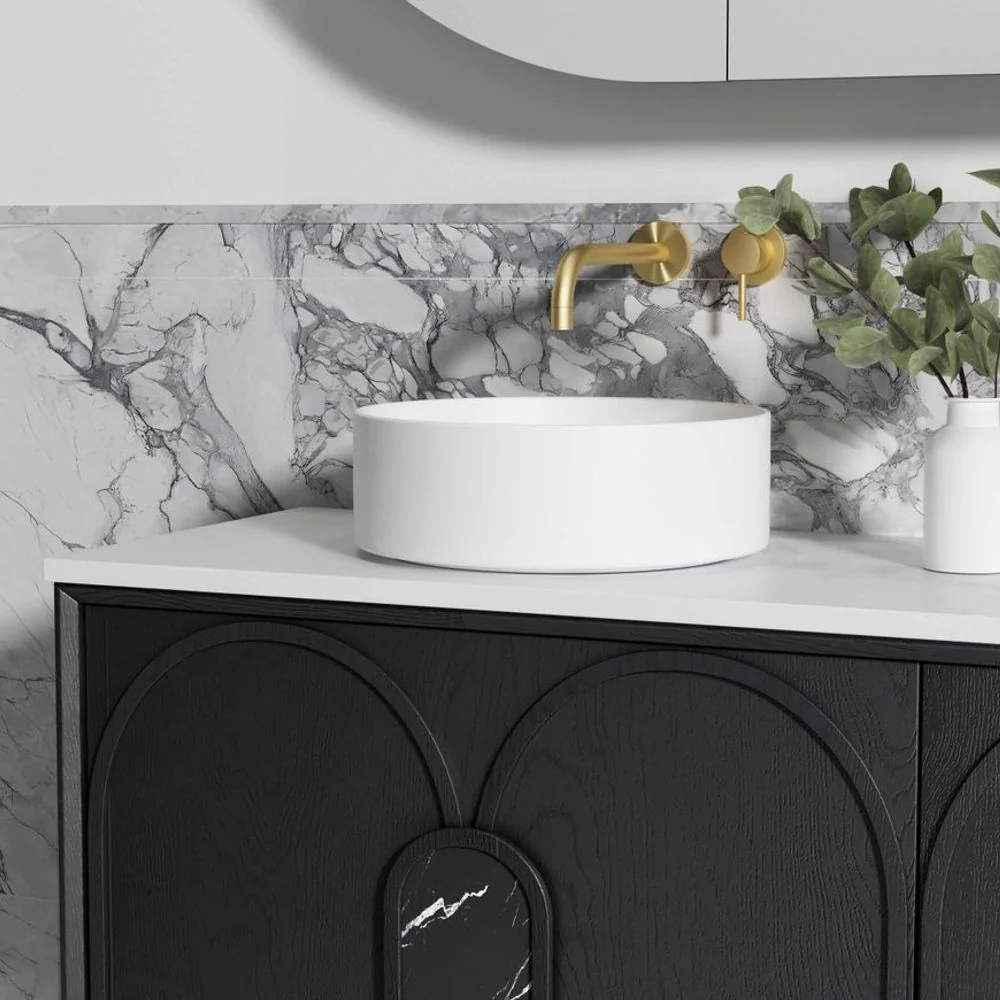 Otti Laguna Mark II 1500mm Black Oak Wall Hung Vanity - Image 5