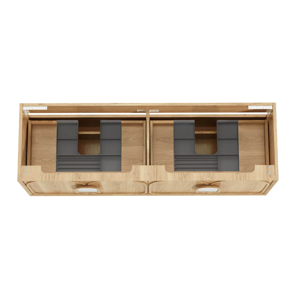 Otti Laguna Mark II 1500mm Woodland Oak Wall Hung Vanity - Image 7
